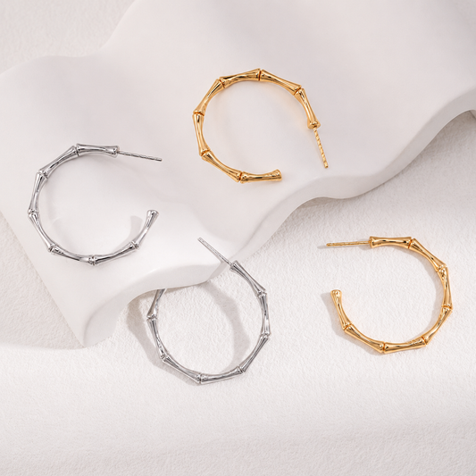 Hévara Évora Oorbellen (Zilver)E0993-1-Hévara Jewelry