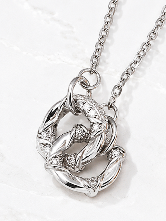 Hévara Lunéa Ketting(Zilver) D0679-1