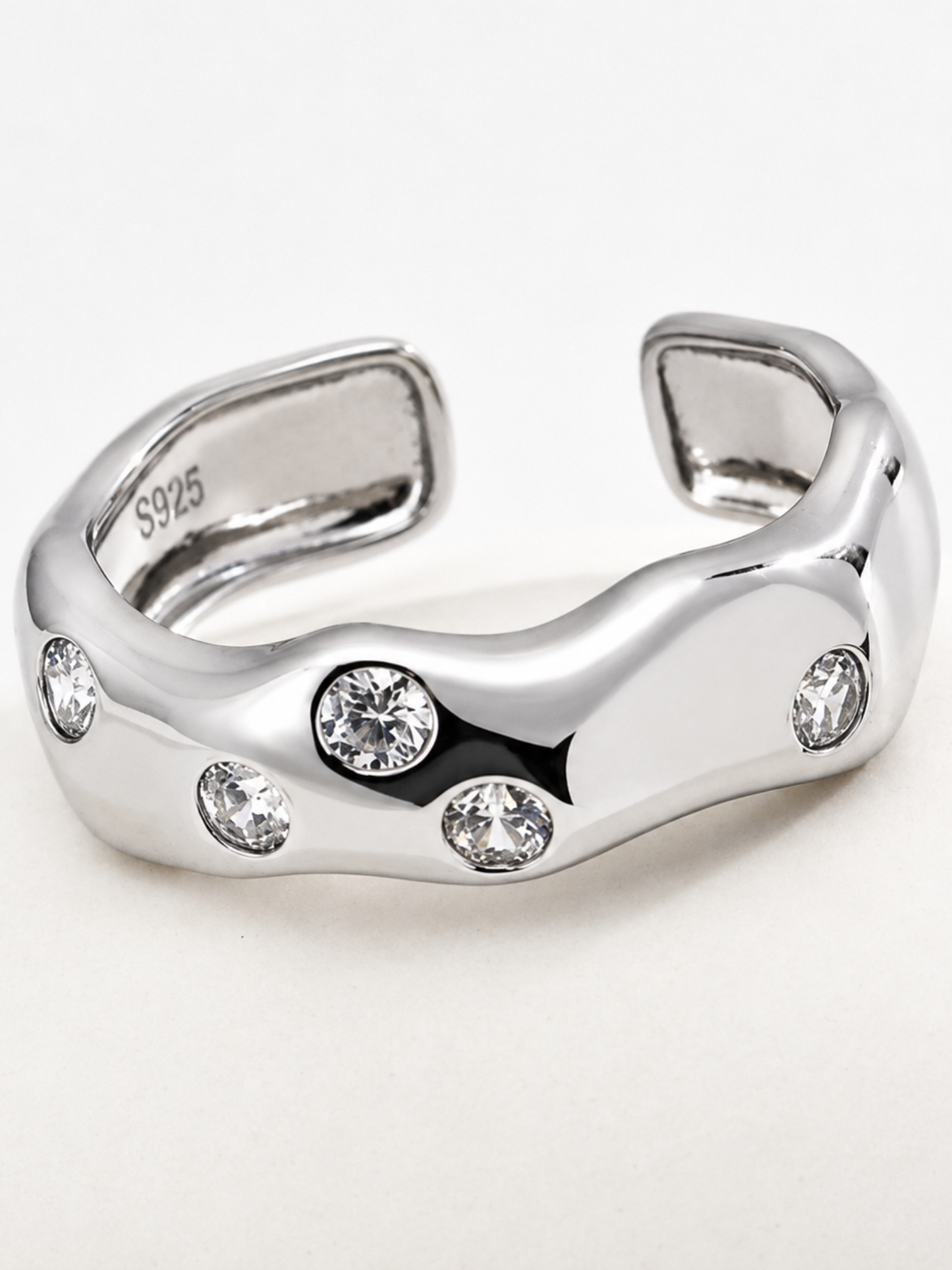 Hévara Soléa Ring (Zilver) J0327-1