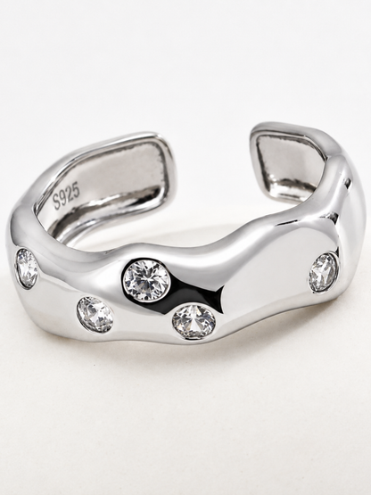 Hévara Soléa Ring (Zilver) J0327-1