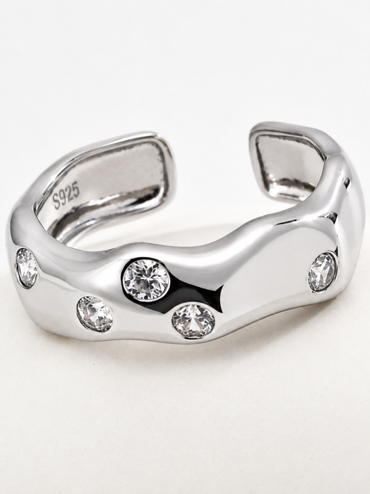 Hévara Soléa Ring (Zilver) J0327-1