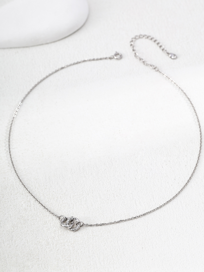 Hévara Lunéa Ketting(Zilver) D0679-1