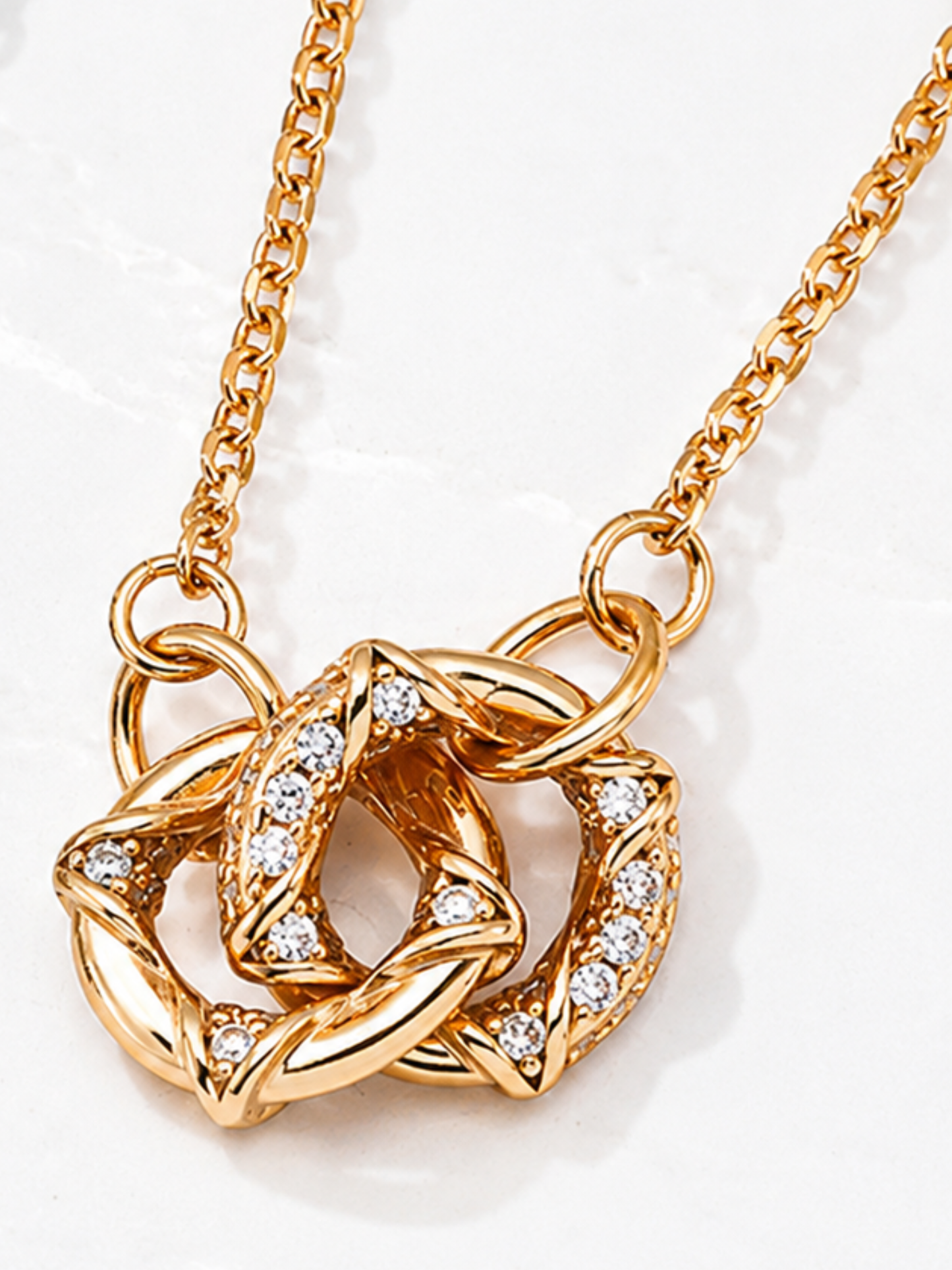 Hévara Lunéa Ketting(Goud) D0679-2