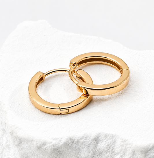 Hévara Éclat Hoop Oorbellen(Goud) E01196-2-Hévara Jewelry