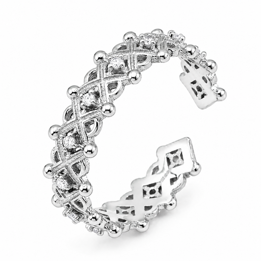 Hévara Celestia Ring(Zilver) J0297-1-Hévara Jewelry