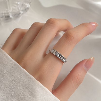 Hévara Celiné Ring (Zilver）J0354-1-Hévara Jewelry