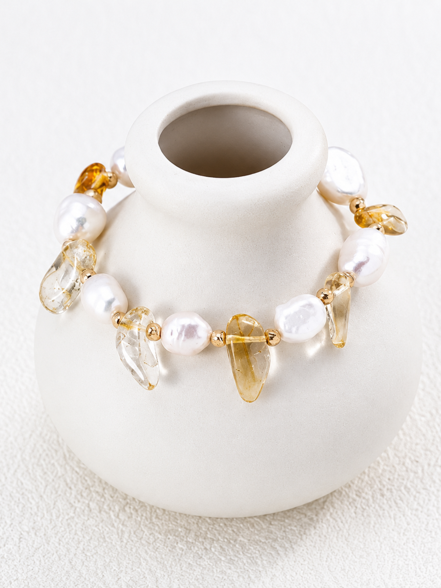 Hévara Soleil Parelarmband(Goud) SL0276-2