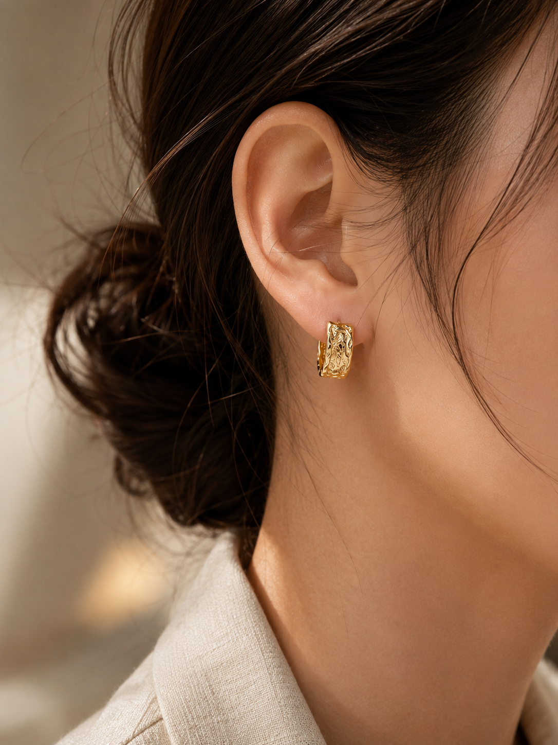 Hévara Aurelle Oorbellen (Goud)E01278-2-Hévara Jewelry