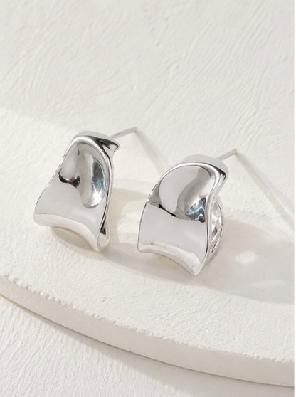 Hévara Élise Oorbellen (Zilver )E0766-1-Hévara Jewelry