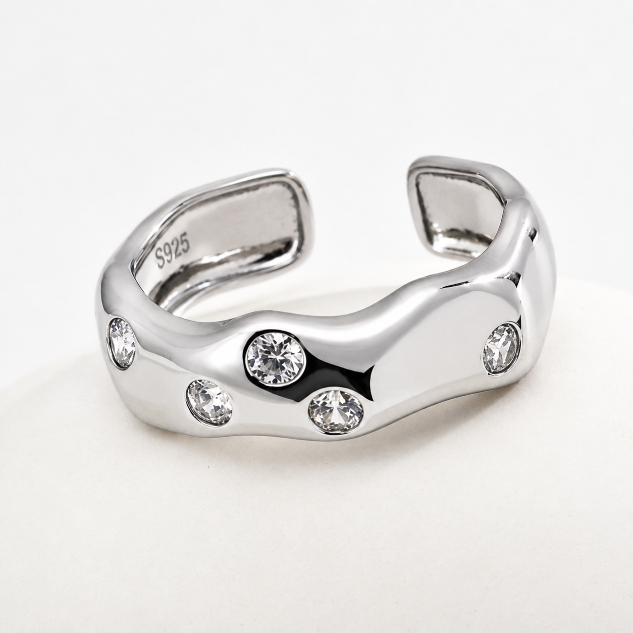 Hévara Soléa Ring (Zilver) J0327-1-Hévara Jewelry