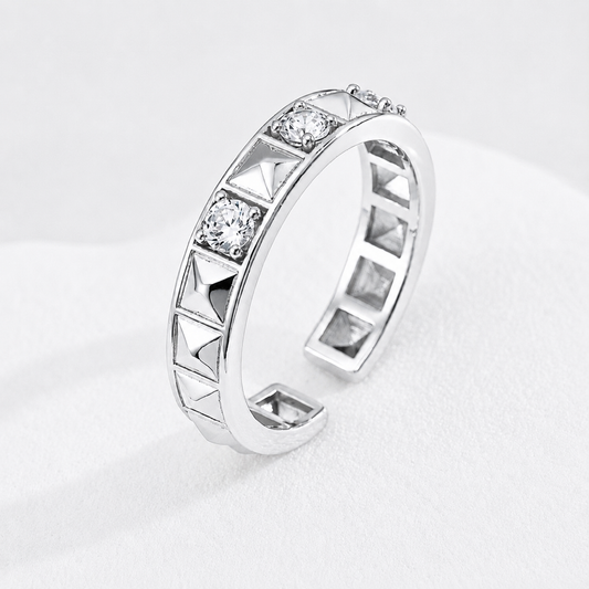 Hévara Celiné Ring (Zilver）J0354-1-Hévara Jewelry