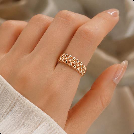 Hévara Roselle Ring(Goud)-Hévara Jewelry