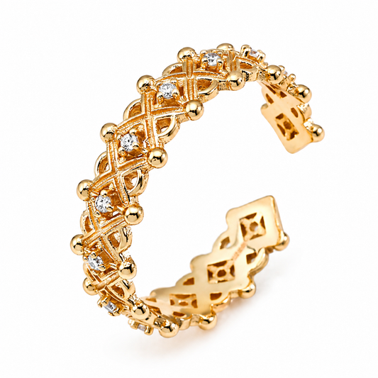 Hévara Celestia Ring(Goud) J0297-2-Hévara Jewelry