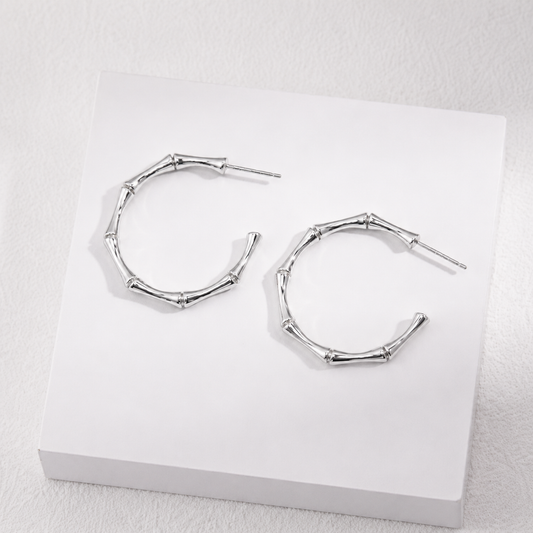Hévara Évora Oorbellen (Zilver)E0993-1-Hévara Jewelry
